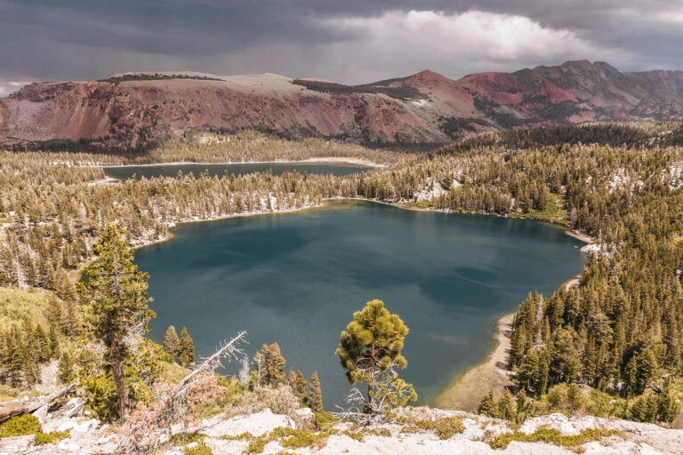 Mammoth Lakes in the California Sierra Nevada Mountain Range